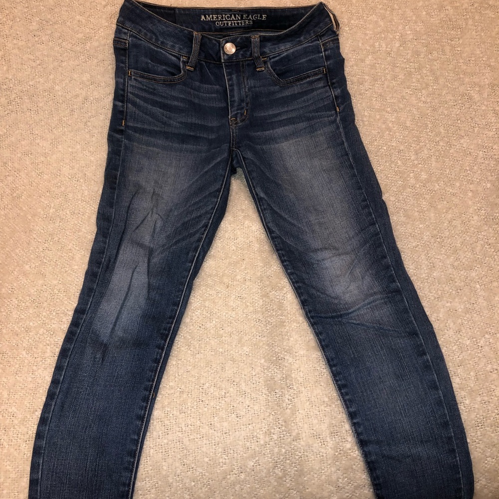 American Eagle Dark Wash Jegging